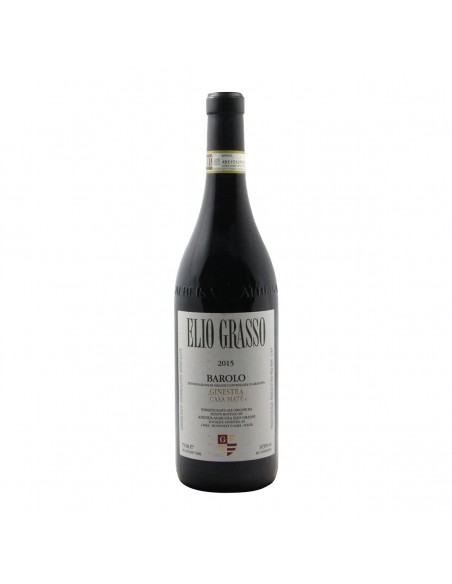 BAROLO GINESTRA CASA MATE' 2015 ELIO GRASSO GRANDI BOTTIGLIE