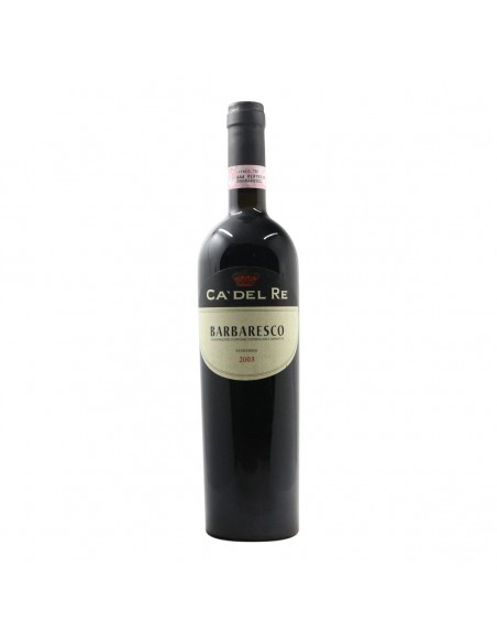 Barbaresco 2003 CA DEL RE GRANDI BOTTIGLIE