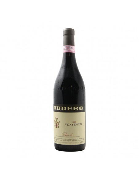 Barolo Vigna Rionda 2003 ODDERO GRANDI BOTTIGLIE