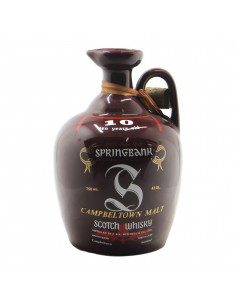WHISKY CAMPBELTOWN SINGLE MALT 10 YERS OLD OLD CERAMIC NV SPRINGBANK Grandi Bottiglie
