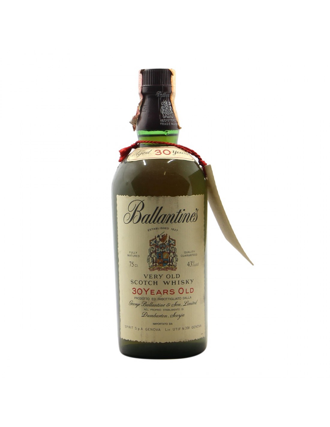BALLANTINE'S VERY OLD SCOTCH WHISKY 30YO 75CL NV GEORGE BALLANTINE Grandi Bottiglie