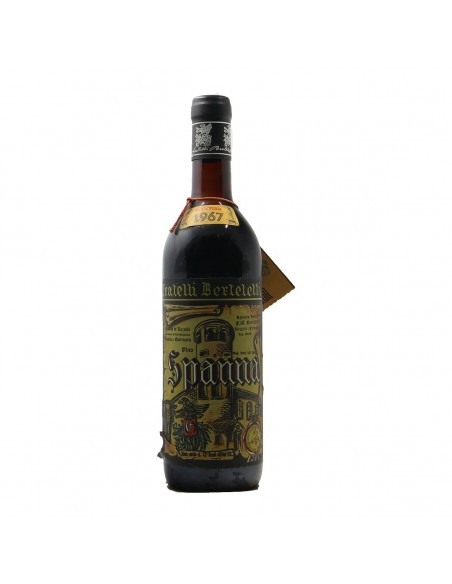 SPANNA CASTELLO DI LOZZOLO 1967 FRATELLI BERTELETTI GRANDI