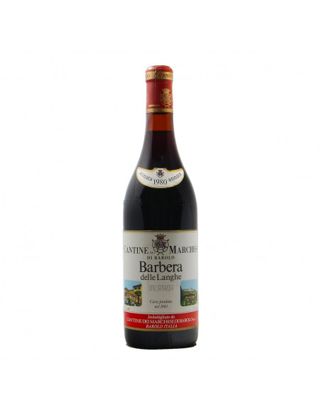 BARBERA DELLE LANGHE 1980 MARCHESI DI BAROLO Grandi Bottiglie