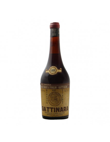 GATTINARA CLEAR COLOUR 1968 NERVI LUIGI GRANDI BOTTIGLIE