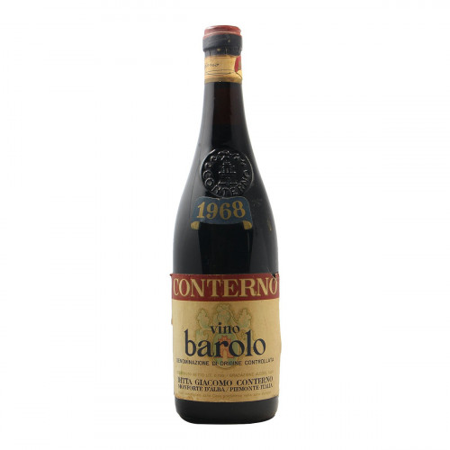 BAROLO 1968 GIACOMO CONTERNO Grandi Bottiglie