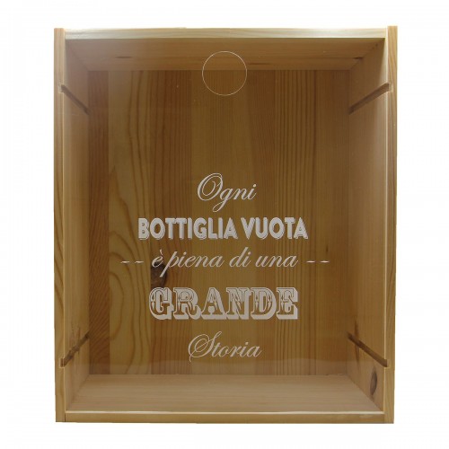 Espositore teca per tappi sughero - my cork case natural WINE ATTACH Grandi Bottiglie