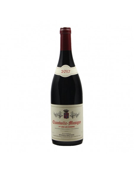 CHAMBOLLE MUSIGNY 1ER CRU LES BAUDES 2017 GHISLAINE BARTHOD