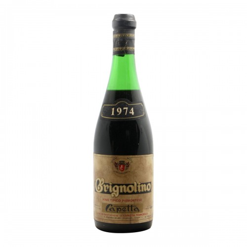 GRIGNOLINO 1974 CAPETTA Grandi Bottiglie
