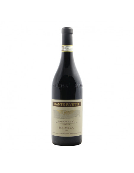 BARBARESCO BRIC MICCA 2016 DANTE RIVETTI Grandi Bottiglie
