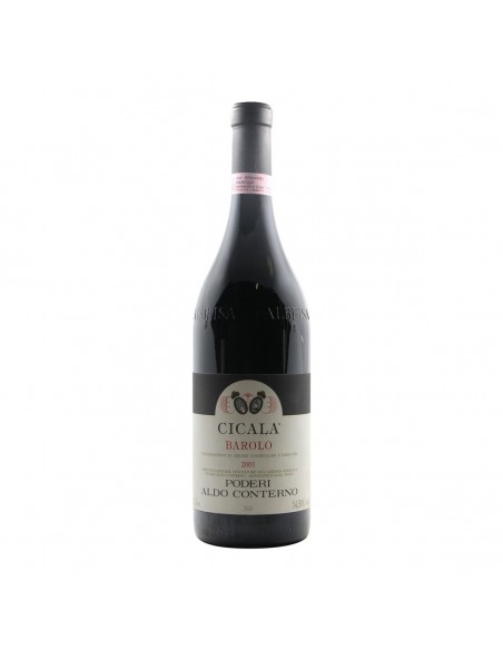 BAROLO CICALA MAGNUM 2001 PODERI ALDO CONTERNO GRANDI BOTTIGLIE