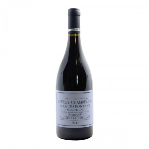 Bruno Clair Gevrey Chambertin 1er Cru Clos du Fonteny Monopole 2017 Grandi Bottiglie