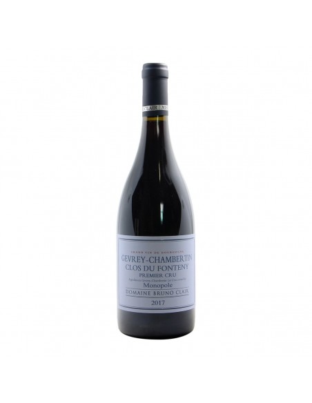 Bruno Clair Gevrey Chambertin 1er Cru Clos du Fonteny Monopole 2017 Grandi Bottiglie