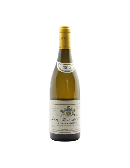 Domaine Leflaive Puligny Montrachet Les Folatieres 2010