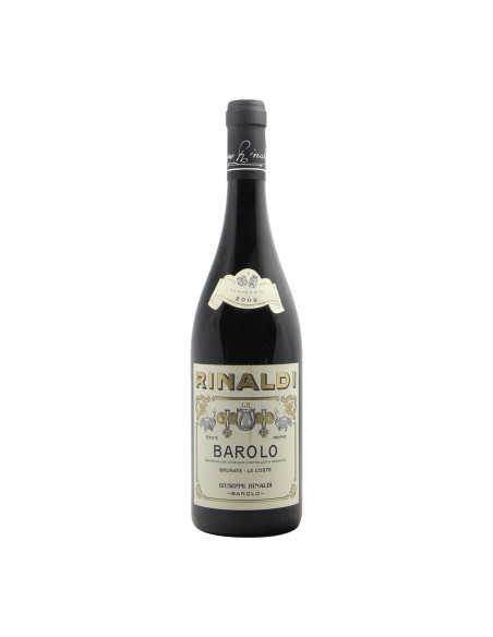 Giuseppe Rinaldi Barolo Brunate Le Coste 2009 Grandi Bottiglie