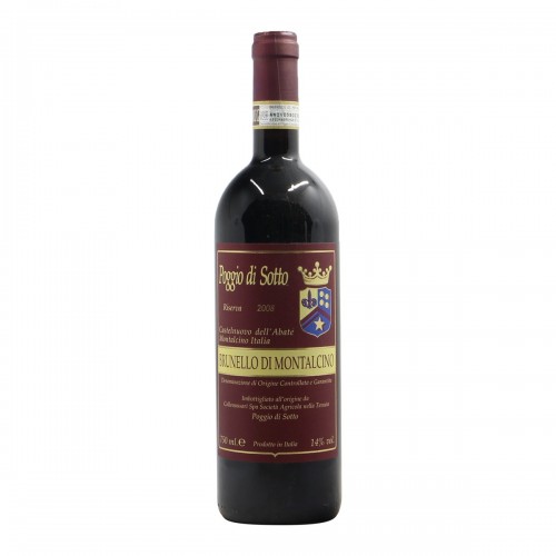 BRUNELLO DI MONTALCINO RISERVA 2008