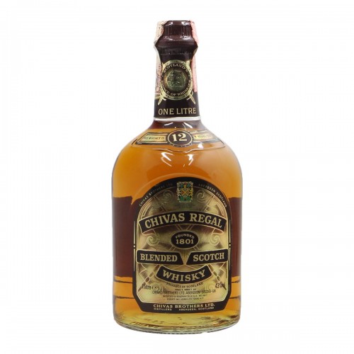 Chivas regal scotch whisky 12 YO 1L  NV