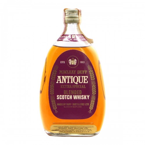 BLENDED SCOTCH ANTIQUE EXTRA SPECIAL WHISKY 12YO 75cl NV MACLEAY DUFF Grandi Bottiglie