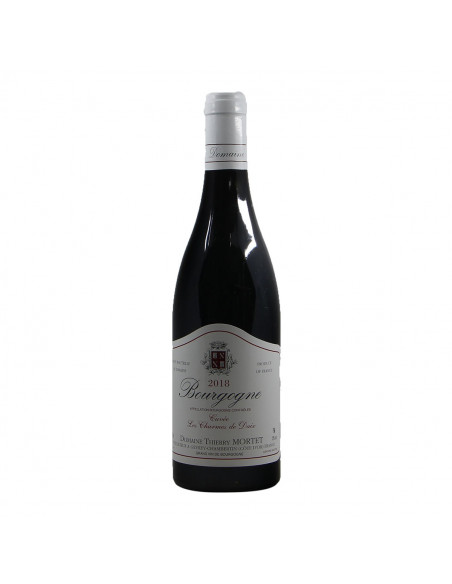 BOURGOGNE ROUGE LES CHARMES DE DAIX 2018 DOMAINE THIERRY MORTET