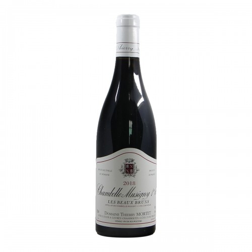 CHAMBOLLE MUSIGNY 1ER CRU AUX BEAUX BRUNS 2018 DOMAINE THIERRY MORTET Grandi Bottiglie