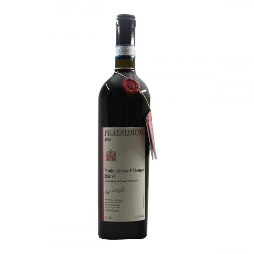 Enzo Pasquale Montepulciano d'Abruzzo Riserva Praesidium 2015 Grandi Bottiglie