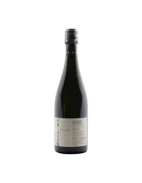 Champagne "Sous Le Mont" Blanc de Noirs Degorgement 2020 Jacques Selosse