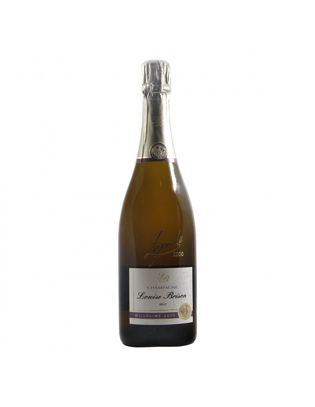Louise Brison Champagne zero dosage Millesime Legend 2000 Grandi bottiglie