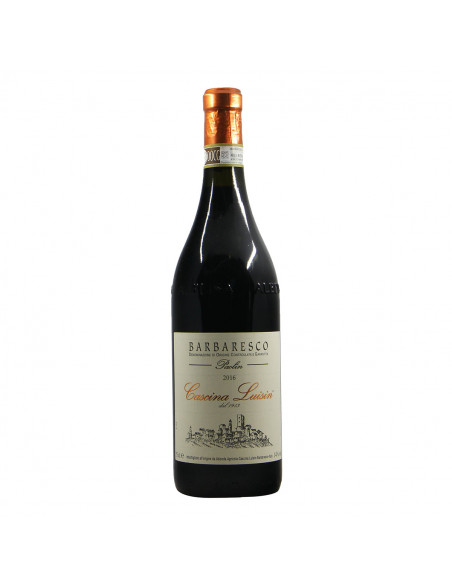 Barbaresco Sori Paolin Cascina Luisin 2016 Grandi Bottiglie