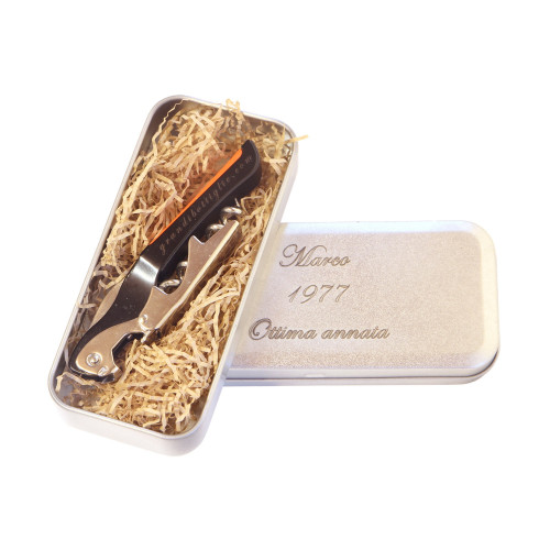 Custom Engraved aluminum case | oohwine.com