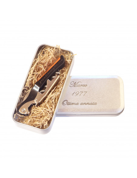Custom Engraved aluminum case | oohwine.com