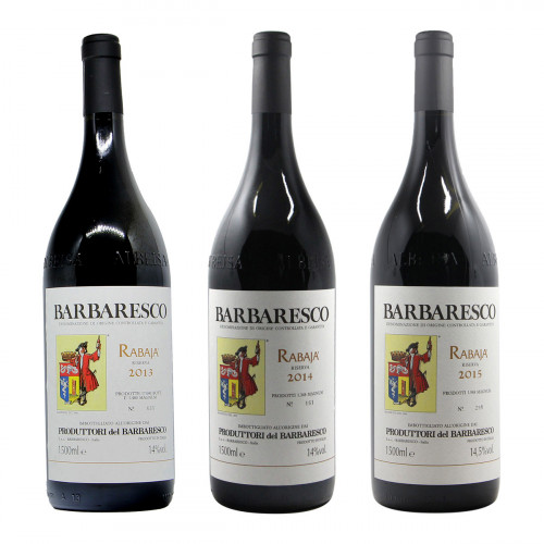 VERTICAL OF BARBARESCO RABAJA RISERVA...