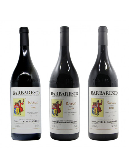 Vertical of Barbaresco Riserva Rabajà Magnum Produttori del Barbaresco