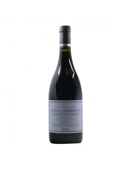 Gevrey Chambertin 1er Cru Clos du Fonteny Monopole 2018 Bruno Clair