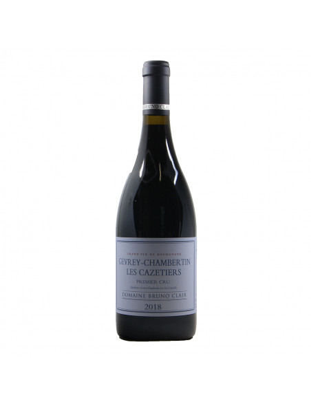 Domaine Bruno Clair Gevrey-Chambertin Cazetieres 1er cru 2018 Grandi Bottiglie