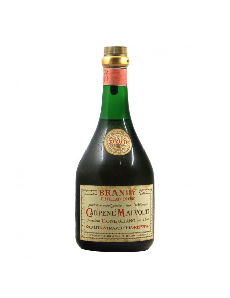 BRANDY QUALITA' STRAVECCHIA RISERVA OLD 75 CL CARPENE MALVOLTI  CAR...