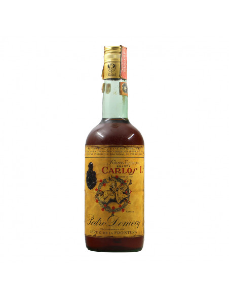Pedro Domecq Brandy Solera Especial Carlos I Old Grandi Bottiglie
