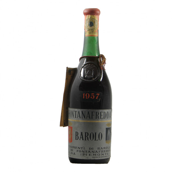 Fontanafredda Barolo 1957 Grandi Bottiglie