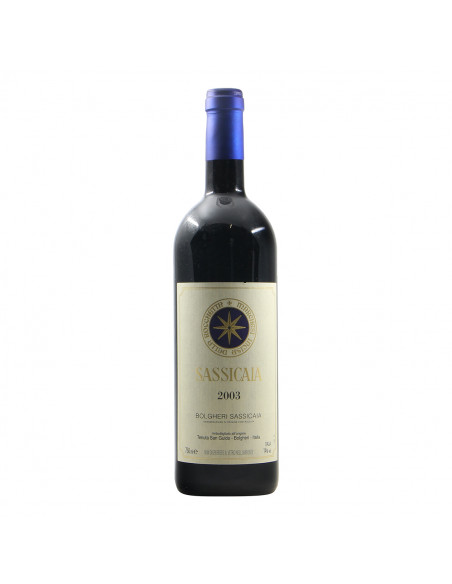 Tenuta San Guido Sassicaia 2003 Grandi Bottiglie