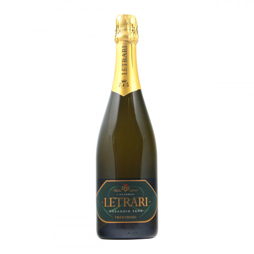 DOSAGGIO ZERO TRENTODOC NV CANTINA LETRARI GRANDI BOTTIGLIE