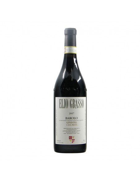 Elio Grasso Barolo Ginestra Casa Mate 2017 Grandi Bottiglie
