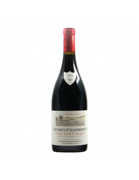 Armand Rousseau Gevrey-Chambertin qer Cru Clos St Jacques 2016 Grandi Bottiglie
