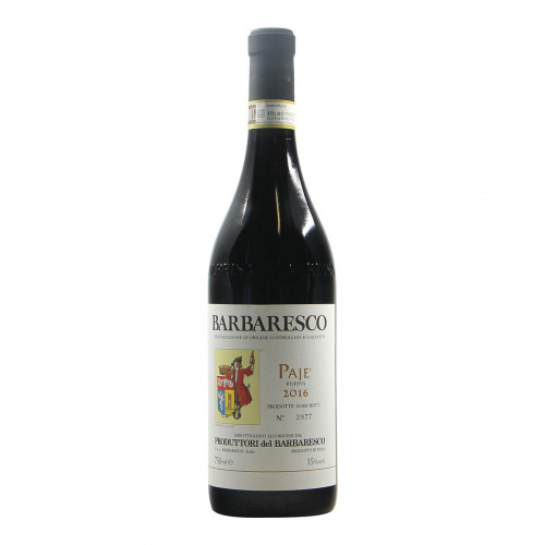 Produttori del Barbaresco Barbaresco Riserva Paje 2016 Grandi Bottiglie
