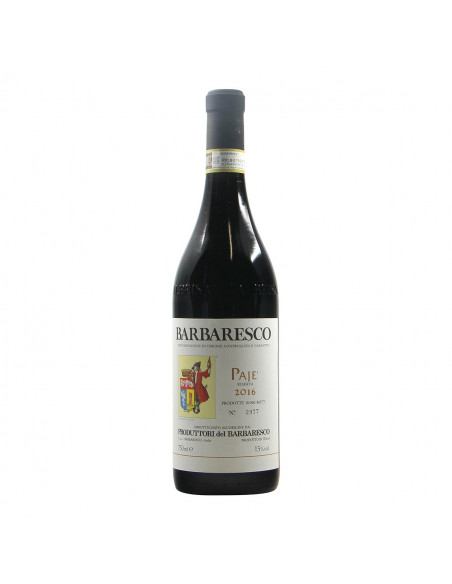 Produttori del Barbaresco Barbaresco Riserva Paje 2016 Grandi Bottiglie
