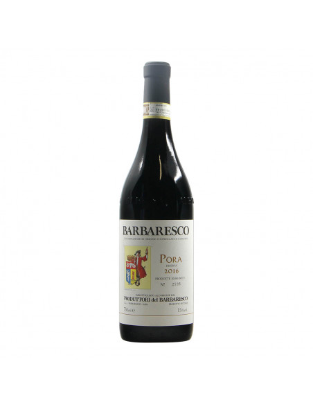 Produttori del Barbaresco Barbaresco Riserva Pora 2016 Grandi Bottiglie