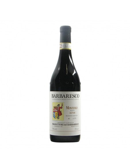 Produttori del Barbaresco Barbaresco Riserva Montefico 2016 Grandi Bottiglie
