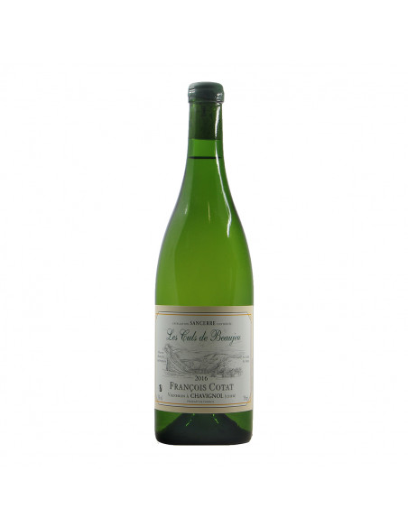 Francois Cotat Sancerre Les Culs de Beaujeau 2016 Grandi Bottiglie