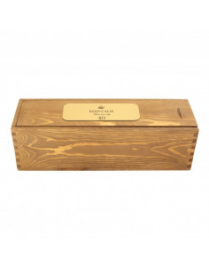 BAS ARMAGNAC CON CASSETTA LEGNO PERSONALIZZATA 1974 DE PONTIAC Grandi Bottiglie 2