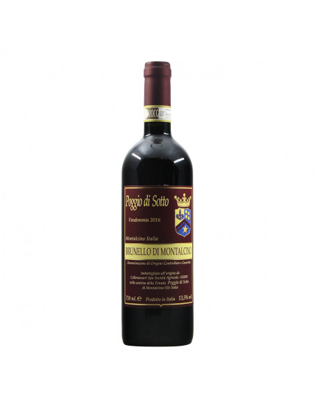 Brunello di Montalcino 2016 Poggio di Sotto