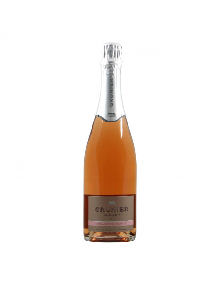 Gruhier Cremant de Bourgogne Rose Brut 2017 Grandi Bottiglie