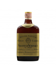 Campbell Henderson Scotch Whisky Gold Label Grandi Bottiglie