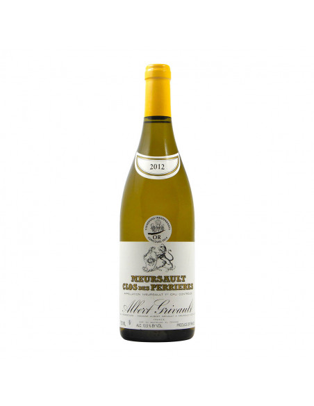 Albert Grivault Meursault 1er Cru Clos des Perrieres 2012 Grandi Bottiglie